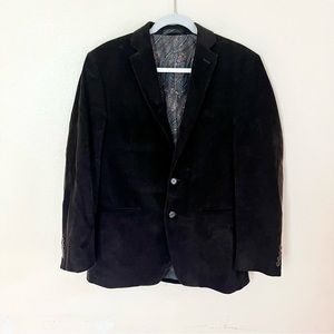 Lauren Ralph Lauren 2-Button Brown Corduroy Sport Coat Sz 38R Elbow Patch